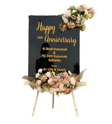 Papan Bunga Akrilik Dateng