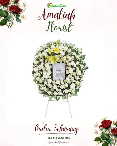 Krans Bunga Duka Dateng