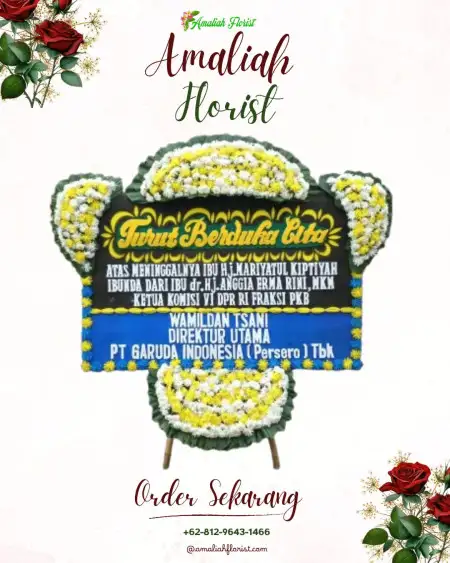 Papan Bunga Duka Dateng
